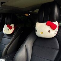 KT Car Cartoon Seat Car Car for Car Headrest Pillow Neck Pillow Car decorations PPuc