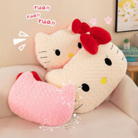 KT Hello Kitty Gối búp bê đầu giường gối tựa lưng cô gái Gối quà tặng sinh nhật đệm dễ thương