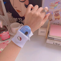 Kt Mèo Ví Đựng Tiền Xu Dây Kéo Dây Đeo Tay Hoạt Hình Dễ Thương Dây Kéo Dây Đeo Tay Sinh Viên Thể Thao Cầu Lông Dây Đeo Tay Chìa Khóa zy25401