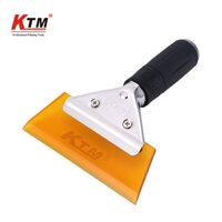 Ktm Cây Gạt Nước Cao Su Mềm Tay Cầm Kim Loại Màu Nâu Cho Kính Cửa Sổ Xe Hơi