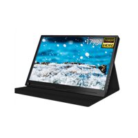 KTXX Computer Display 17.3 Inch, 66Hz 144Hz 1080P Full HD Portable Gaming Monitor, IPS Split Screen High Definition Monitor, 178 ° Full Viewing Angle