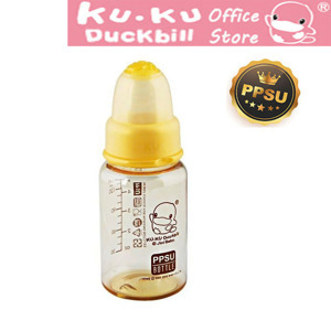 Bình sữa cổ thường PPSU Ku Ku Ku5831 - 140ml