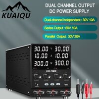 KUAIQU 30V5A 30V10A 60V5A 120V3A Nguồn Cấp Điện dc Hai Kênh Kỹ Thuật Số Công Suất Tốt Cho Phòng Thí Nghiệm máy cấp nguồn đa năng máy cấp nguồn dc