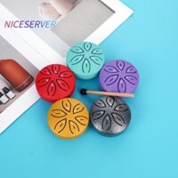 Kuaizii Mini Hand Pan Drum, Trống Tay Trống Lưỡi Thép Nhiều Màu Sắc, Nhạc Cụ Cổ Điển 3 Inch 6 Tông Nhạc Cụ Gõ