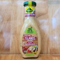 KUEHNE [chai THOUSAND ISLAND 250ml] SỐT TRỘN XÀ LÁCH [GERMANY] Thousand Island Dressing With Fine Vegetable Pieces