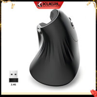 Kuerl T27 Chuột Dọc Không Dây 3200 DPI 2.4GHz Chuột Không Dây Tiện Dụng Chơi Game Chuột Di Động Cho PC Laptop