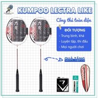 Kumpoo Lectra Like vợt cầu lông chính hãng 4U full carbon căng max 30lbs cho mọi người chơi thể thao luyện tập, thi đấu