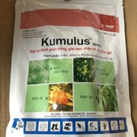 Kumulus 800WG gói 1kg xử lý phấn trắng, ghẻ sẹo, nhện đỏ, nhện gié trên hoa cúc, cam quýt, cà phê, xoài, lúa, cao su