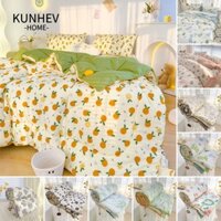 KUNHEV Chăn 1,5x2M, Chăn mùa hè bằng sợi đậu nành Cotton, Vải thoáng khí thân thiện với da mỏng có thể giặt được điều hòa không khí