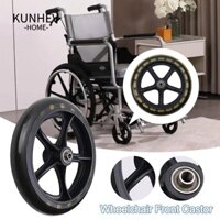 Kunhev Xe lăn Bánh trước, Bánh xe mua sắm thay thế 8 inch, Xe đẩy du lịch chống trượt linh hoạt Phụ kiện xe lăn