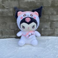Kuromi Lông Xù Cosplay Mèo Đeo Túi Dễ Thương Làm Qùa Tặng Sinh Nhật Hết Nước Chấm