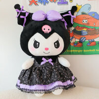 Kuromi mặc váy gấu bông to thú nhồi bông cute quà tặng dễ thương quà tặng size 50cm shop vũ thị thơm