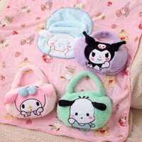 Kuromi My Melody Cinnamoroll Pachacco Chăn 2 trong 11 * 1.5m Đệm 35 * 30cm