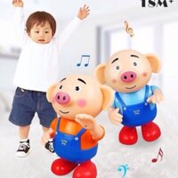 {kute} Lợn biết hát, biết nhảy múa phát nhạc cho bé
