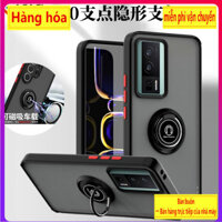 Kuwo Thích Hợp Cho Xiaomi POCO X4Pro X4GT F4 F4GT F3 Siêu Mỏng Mờ Xoay Vô Hình Giá Đỡ Điện Thoại Xe Từ Tính Chống Sốc