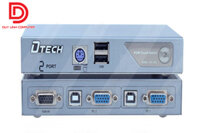 KVM Switch 2 port VGA USB and PS2 DTECH DT-8021