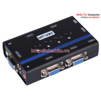 KVM Switch 4Port Auto USB+Audio+VGA . Chuyển mạch tự động 4 CPU ra 1 màn hình MT-461KL