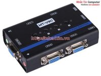 KVM Switch 4Port Auto USB+Audio+VGA . Chuyển mạch tự động 4 CPU ra 1 màn hình MT-461KL