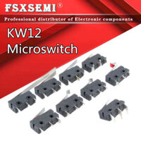 KW12 Stroke 5PCS Giới hạn chuyển đổi nút Liên hệ KW11-3Z-2 Micro Switch Tay cầm thẳng 5