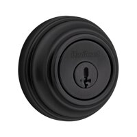 Kwikset 985 514 SMT RCAL RCS 985S-S Double Cylinder Deadbolt Featuring SmartKey, Iron Black