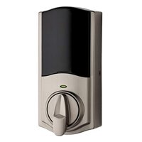 Kwikset 99250-102-R SmartCode Kevo Convert Electronic Smart Door Lock - Satin Nickel (Renewed)