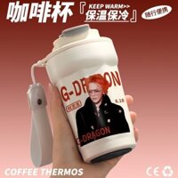Kwon Zhilong Cùng Phong Cách Hàng Hóa Giữ Nhiệt Cốc Ngôi Sao Quạt Hỗ Trợ Quà Tặng Cốc Cà Phê Inox Cốc Uống Nước WTT2025.3.25
