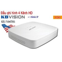 [KX-7104TH1] Đầu ghi hình 4 kênh 5 in 1 KBVISION KX-7104TH1