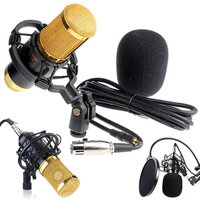 [Ky] BM 800 Condenser Pro Audio Micro Sound Studio Mic Dynamic + Shock Mount