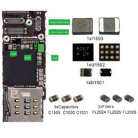[Ky] Bộ phận sửa chữa đèn nền IC Coil Diode + Bộ lọc đầy đủ cho iPhone 5G / 5S / 6S / 6