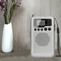 [Ky] Đài phát thanh kỹ thuật số Retekess TR106 Dễ dàng vận hành Màn hình LCD Đài phát thanh bỏ túi FM / AM di động Mini đa chức năng dành cho người già