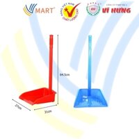 Ky Hốt Rác Tròn Lớn Có Cán Nhựa Vĩ Hưng 6277