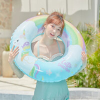 Kỳ Lân Dễ Thương Trẻ Em Bơi Vòng Ống Đồ Chơi Bơm Hơi Vòng Tròn Bơi Cho Trẻ Em Người Lớn Bể Bơi Phao Bơi Đi Biển Bể Bơi Đồ Chơi Nước