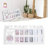 Kỷ lục tăng trưởng 12 tháng cho bé, Khung ảnh kết hợp, Khung ảnh, Khung ảnh một tuổi.