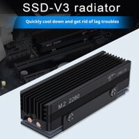 [Ky] M.2 2280 SSD Tản Nhiệt 2 Ống Nhiệt Silicon Tấm Tản Nhiệt Hợp Kim Nhôm NVMe Ổ Cứng Thể Rắn Làm Mát Đĩa Cứng Tản Nhiệt Phụ Kiện PC