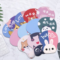 [Ky] Miếng Lót Chuột Chống Trơn Trượt Hình Dạng Đáng Yêu Dày Sáng Tạo Hoạt Hình 3D Cổ Tay Còn Lại Chuột Thảm Cho PC
