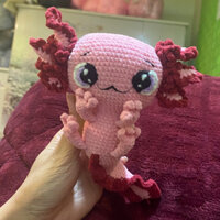 Kỳ nhông axolotl móc len