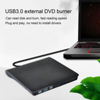 [Ky] Ổ đĩa CD-ROM USB 3.0 Tiếng ồn thấp ABS Ổ đĩa ngoài cho máy tính xách tay