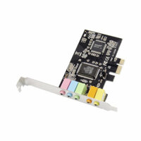 [Ky] PCI 32-bit Express x1 PCI-E 5.1ch CMI8738 Card âm thanh kỹ thuật số âm thanh nội bộ