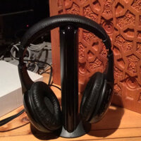 [Ky] Tai nghe không dây Đài FM Hi-Fi 5 trong 1 Tai nghe cho TV DVD MP3 CD MP4 PC