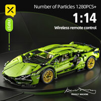 Kỹ Thuật Khối Xây Dựng Đua Xe Thể Thao Tốc Độ Xe Mô Hình Thành Phố Cơ Siêu Gạch Xếp Hình Đồ Chơi Người Lớn Quà Tặng