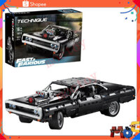 Kỹ Thuật Mới 42111 Dodge Sạc Đua Xe Ô Tô Khối Xây Dựng Mẫu 1077 Chiếc Lắp Ráp Gạch Đồ Chơi Nhanh Và Giận Dữ Cho Bé Trai Quà Tặng Giáng Sinh