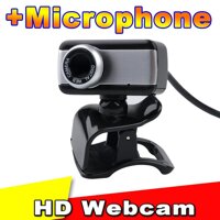Kỹ Thuật Số Cổng USB 50M Mega Pixel Webcam Thời Trang Quay Camera HD Web Cam Có Micro Kẹp Cho Máy Tính Laptop Notebook máy Tính