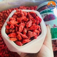 Kỷ tử đỏ hữu cơ Ninh Hạ chính gốc sấy khô loại 1 (200g, 500g, 1kg). Câu kỷ tử, kỉ tử đỏ organic giúp đẹp da, giảm mỡ máu