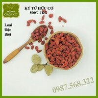 Kỷ tử hữu cơ thượng hạng hạt đỏ đẹp Mộc Lam Túi zíp 500g - 1kg