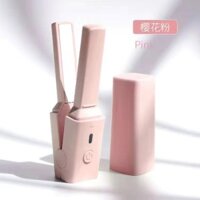 Ký túc xá chuyên dụng USB uốn thẳng Kẹp tóc công dụng kép Máy uốn tóc bỏ túi Máy uốn tóc Mini di động Làm thẳng tóc Air Bangs Cáp USB miễn phí Ký túc xá Máy uốn tóc thẳng USB chuyên dụng Dụng cụ uốn tóc có túi Máy uốn tóc Mini cầm tay Air Bangs Free Cáp U