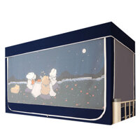 Ký Túc Xá Sinh Viên Đại Học Phòng Ngủ Rèm Giường Tầng Trên Và Tầng Dưới Rèm Cửa Chống Muỗi Túi Dày Che Không Gian Riêng