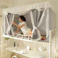 Ký Túc Xá Sinh Viên, Rèm Ngủ, Rèm Giường, Màn Chống Muỗi, Vải Che Nắng Bao Trọn Bộ, Giường Tầng Đại Học Tích Hợp, Giường