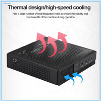 [Ky] Vỏ máy tính nhỏ Vỏ máy tính mỏng Vỏ máy tính Mini Htpc di động Khung máy tính để bàn Usb 2.0 Âm thanh tương thích Hd Vỏ Pc tản nhiệt nhanh