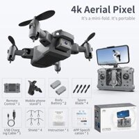 KY905 Mini Drone 4K1080P Camera Foldable RC Quadcopter No Camera - 1080P Double Battery