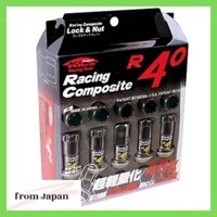 KYO-EI Racing Composite R40 [ M12×P1.5 ] Lock&Nut Classic Plating [ Quantity: 20P ] [ Part number ] RC-11K